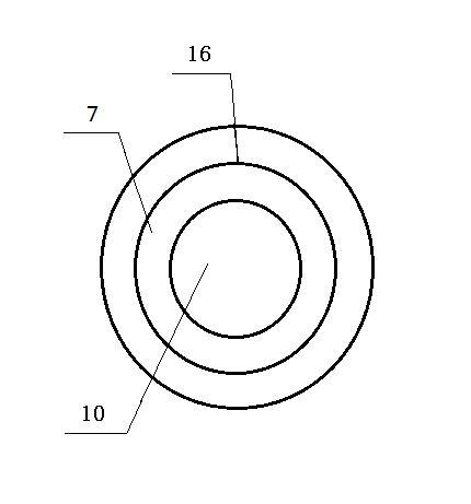 High-frequency pulsed jet flow resonance well drilling device and well drilling method thereof