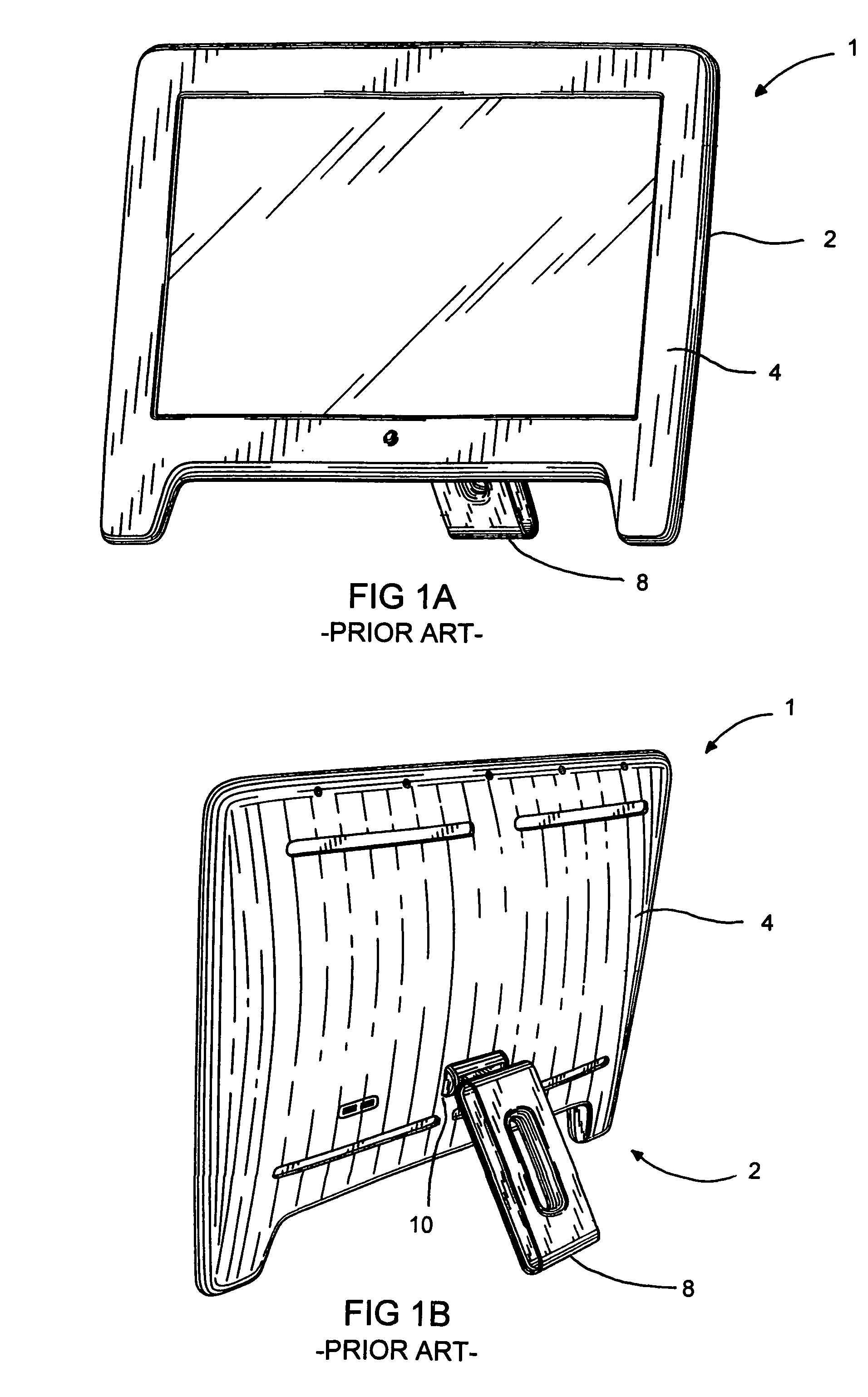 Easel display arrangement