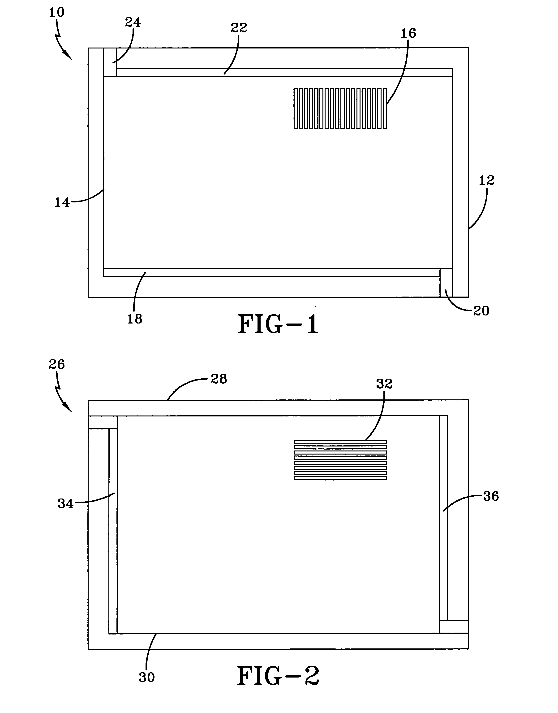 Sidelobe controlled radio transmission region in metallic panel