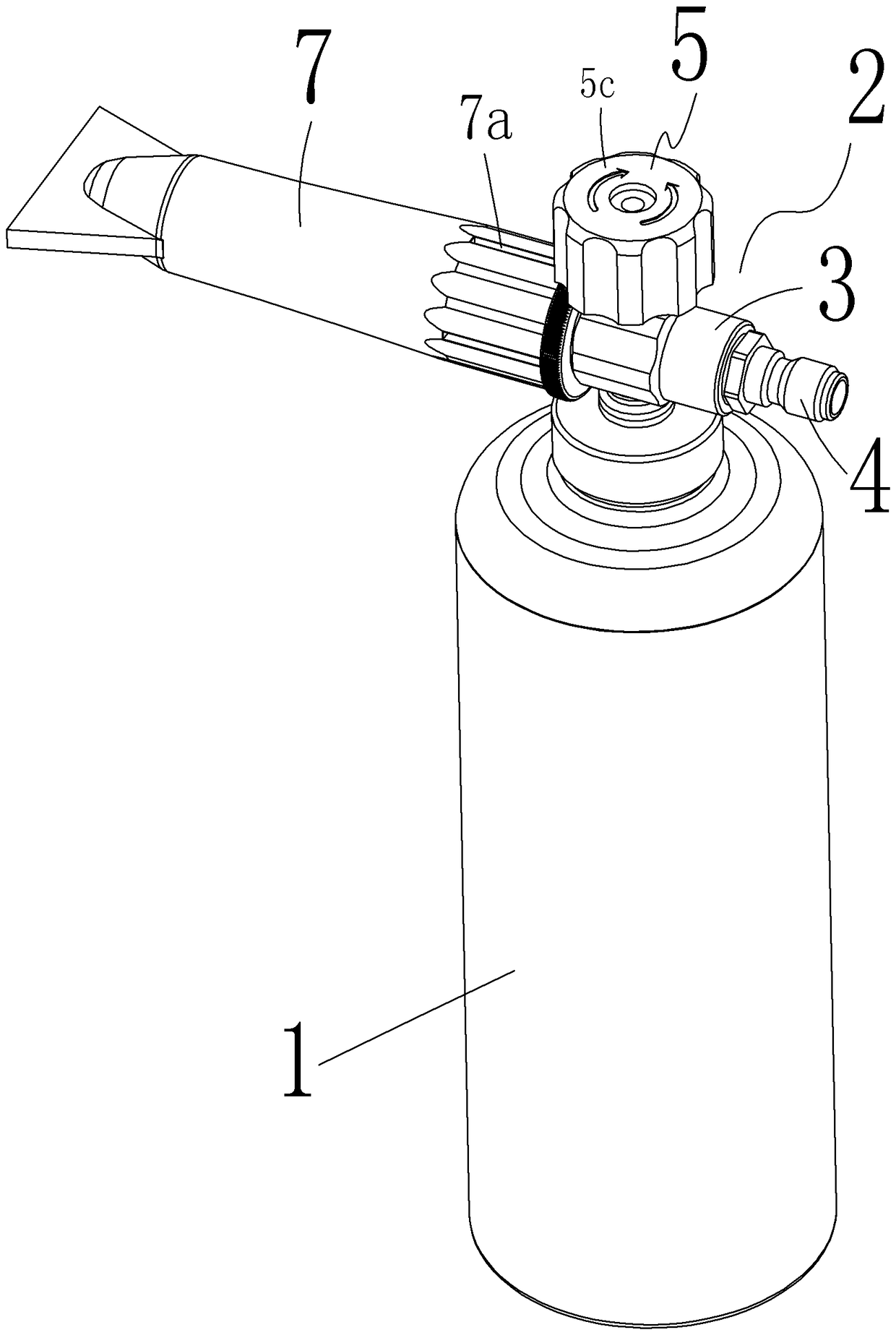 Efficient froth can