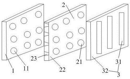 Naked-eye 3D three-dimensional displaying curtain wall