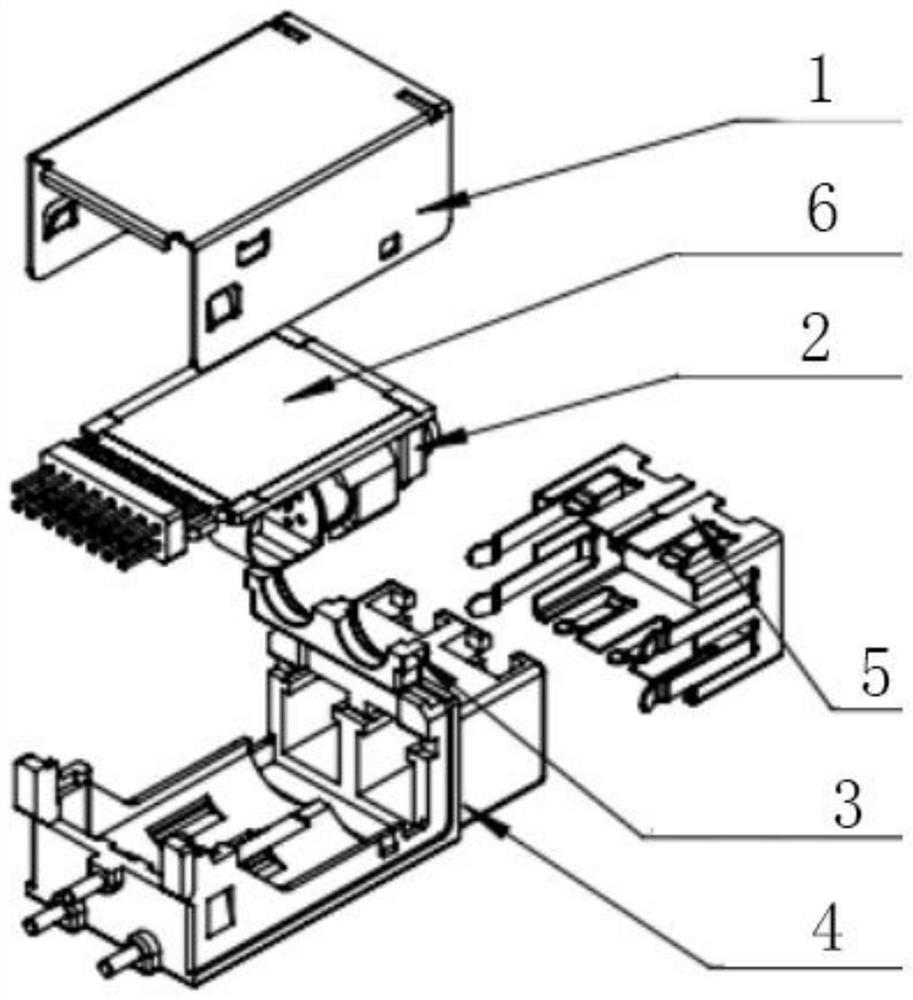 Miniaturized high-speed optical module with vertical fiber output