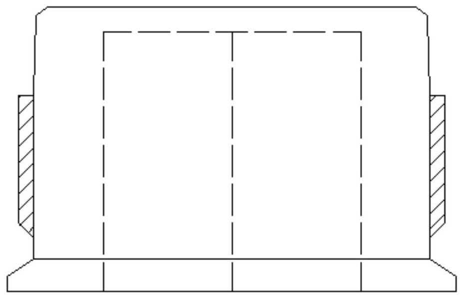 Segment embedded part fixing base and segment forming method