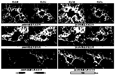 Chinese population spatial gridding method based on night lamplight data