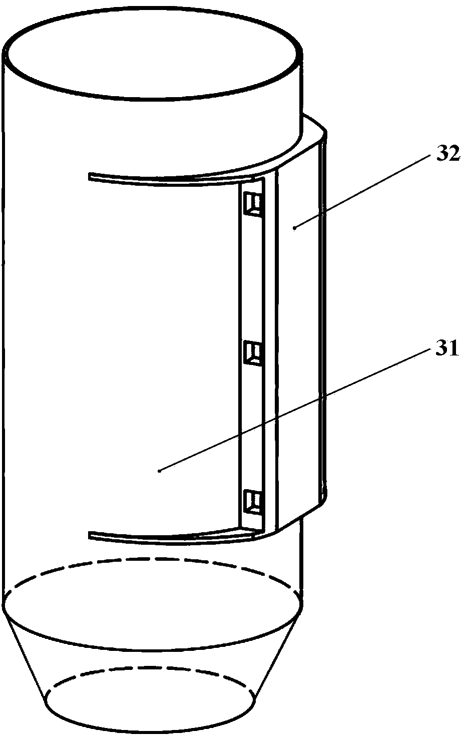 Tong device with posture correction function