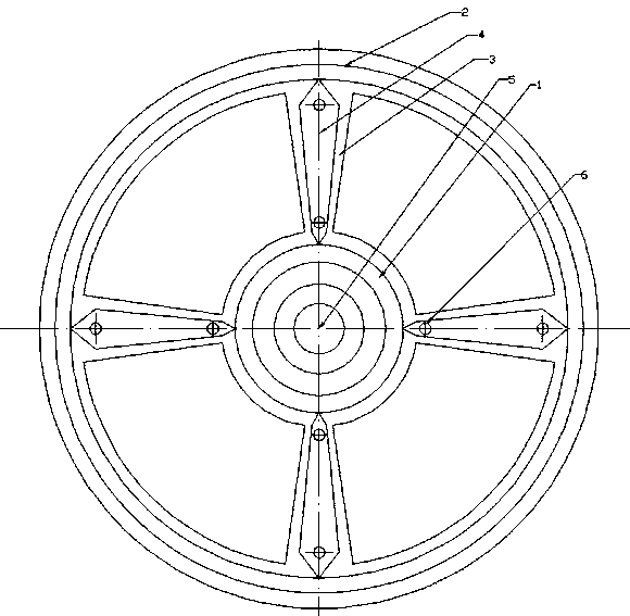 A stamped sheet metal structure sheave for elevator safety components and its manufacturing method