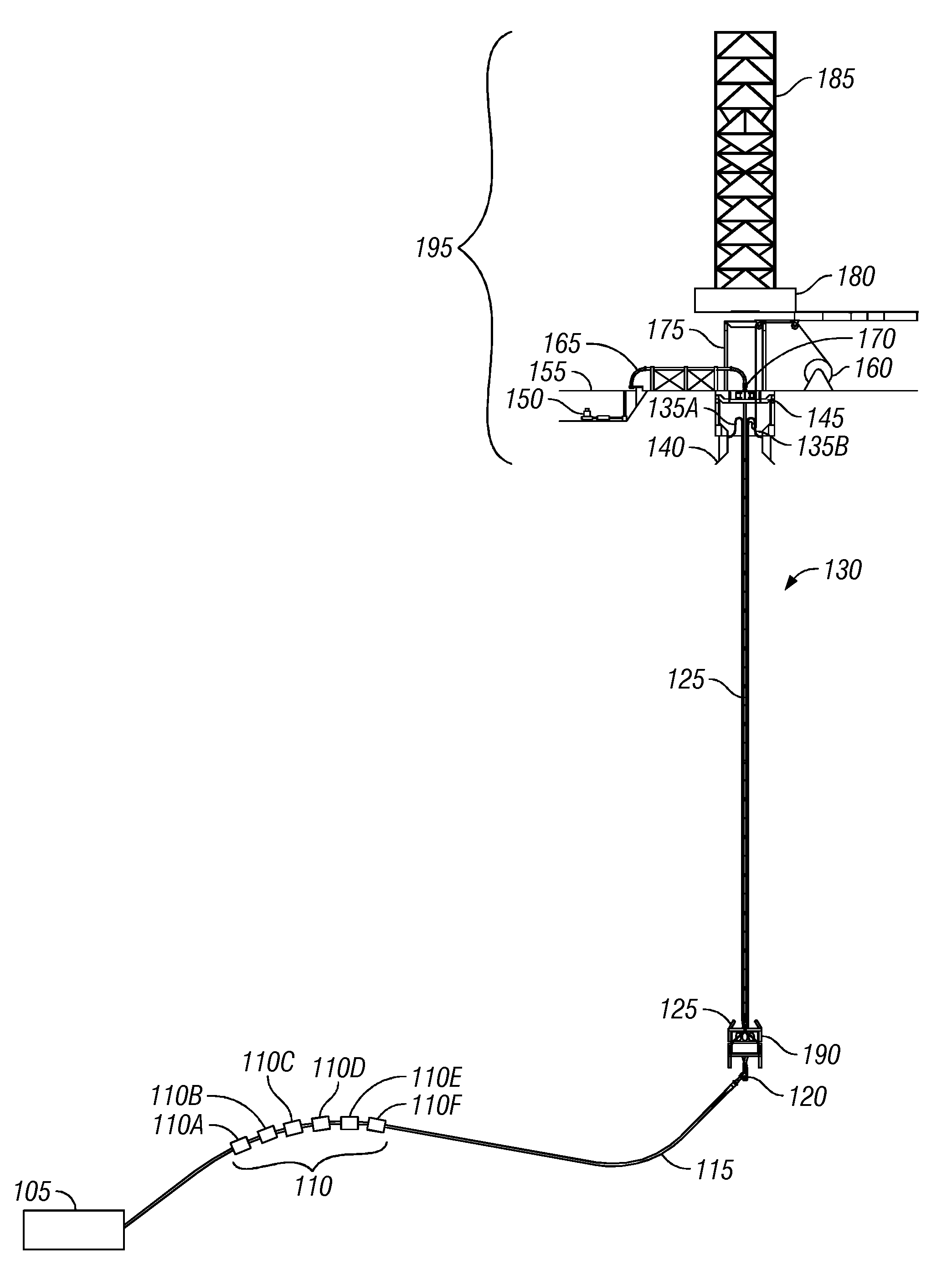 Deep sea mining riser and lift system