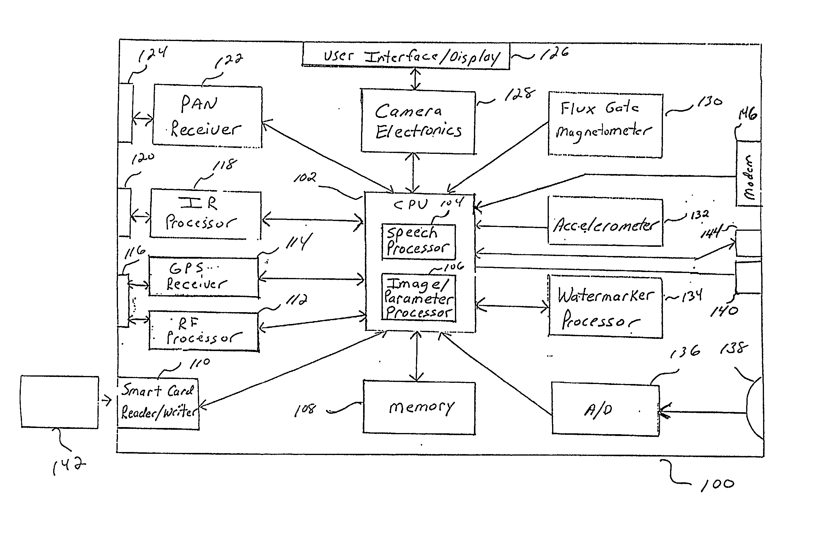 Image capturing system and method for automatically watermarking recorded parameters for providing digital image verification