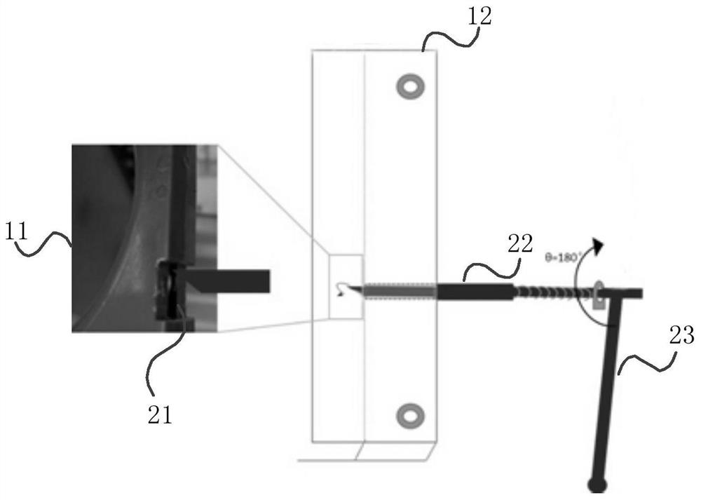 Improved head fixing device for non-human primates