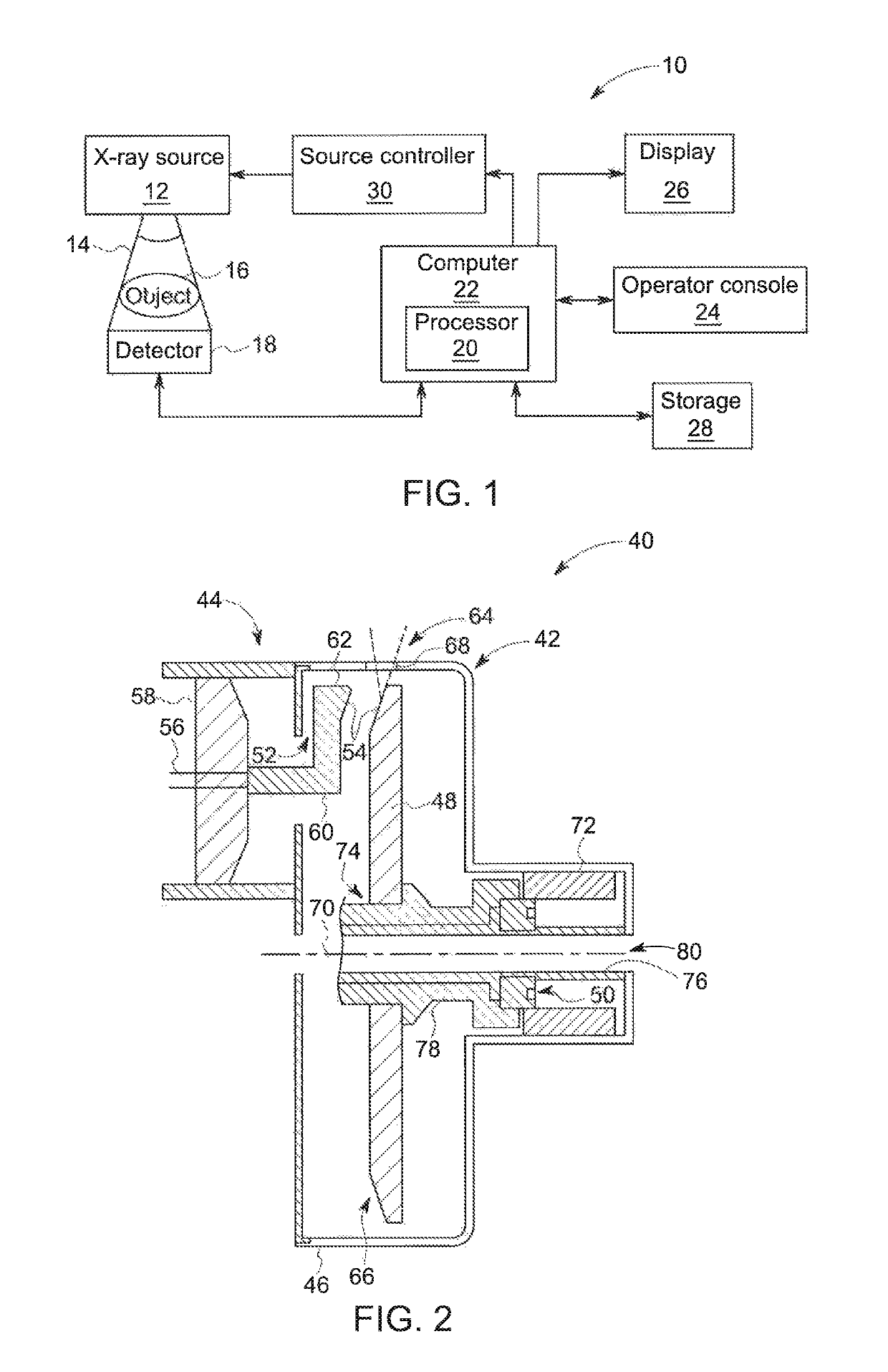 Cooling spiral groove bearing assembly