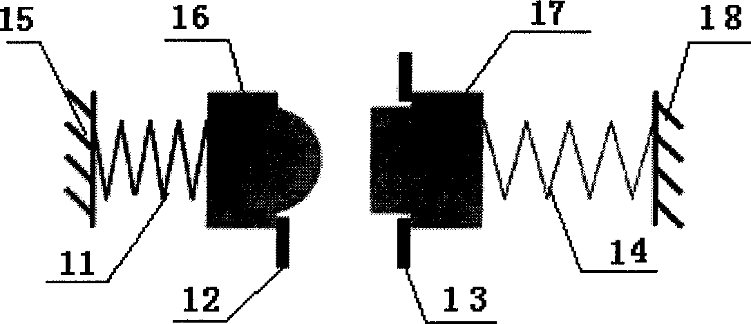 Bi-stable acceleration induction micro-switch based adhesion