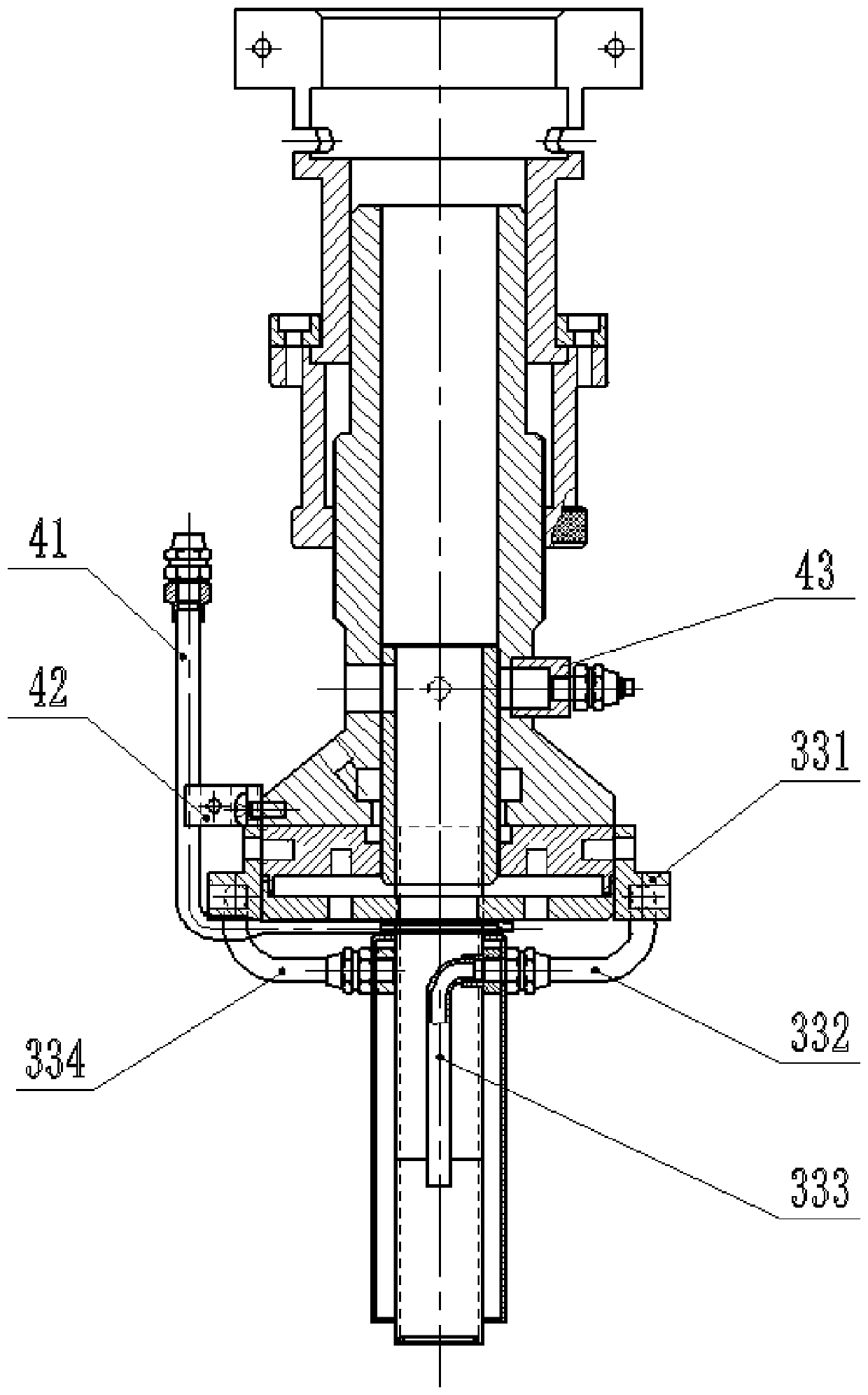 An adjustable anti-splash broadband laser cladding coaxial powder feeding nozzle and its manufacturing method