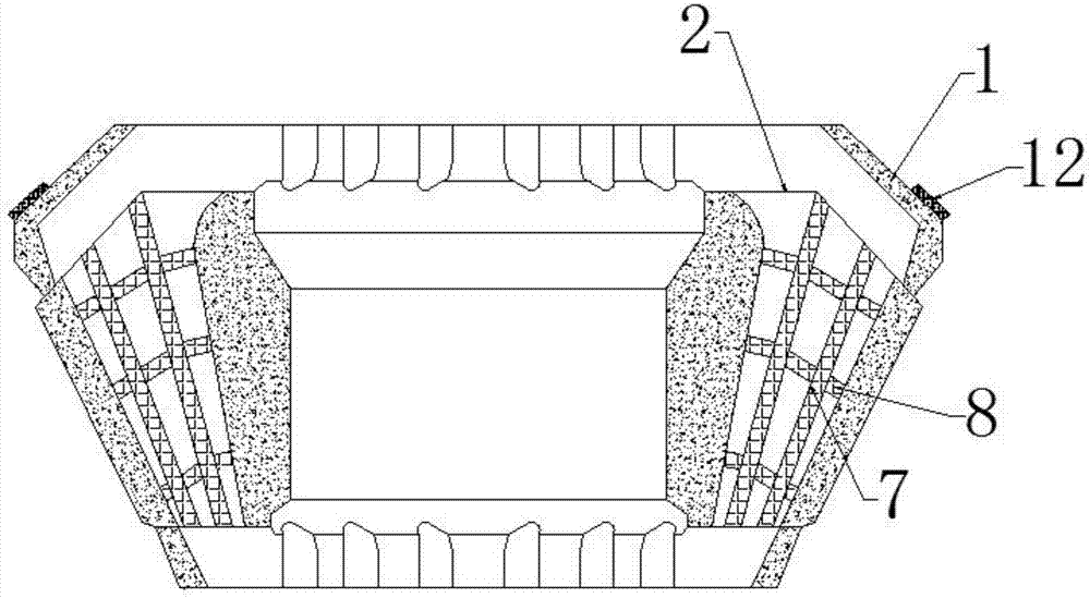 Anti-torsion crack and abrasion-resistant rubber core of blowout preventer