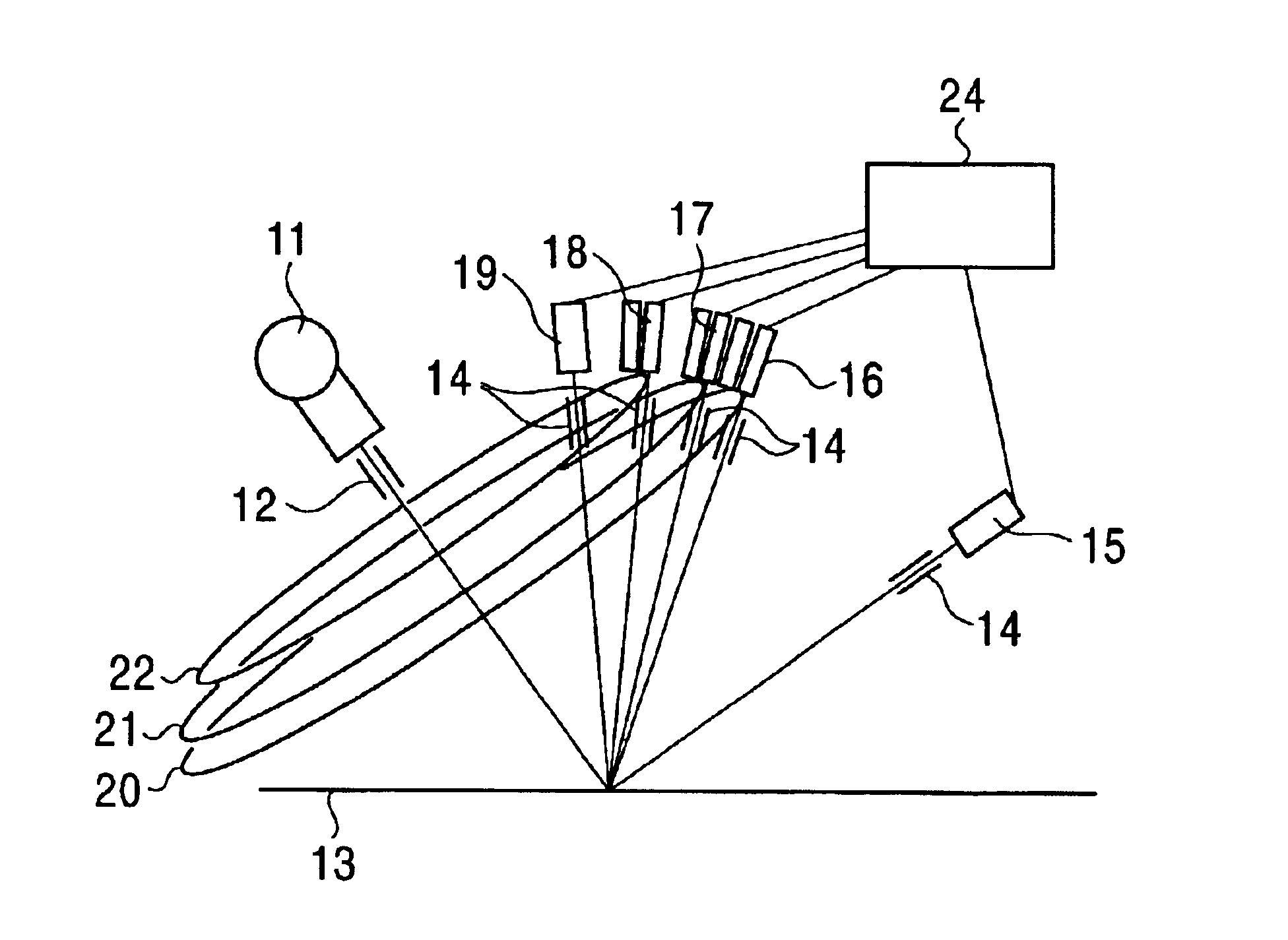 Quantitative measuring method and apparatus of metal phase using x-ray diffraction method, and method for making plated steel sheet using them