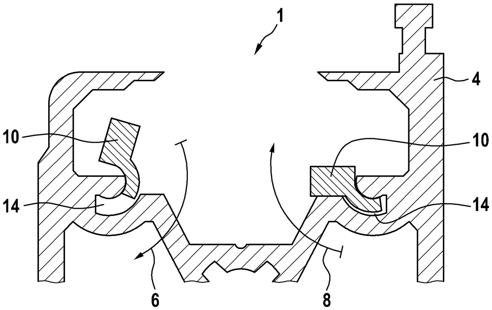 Guide profile and conveyor system