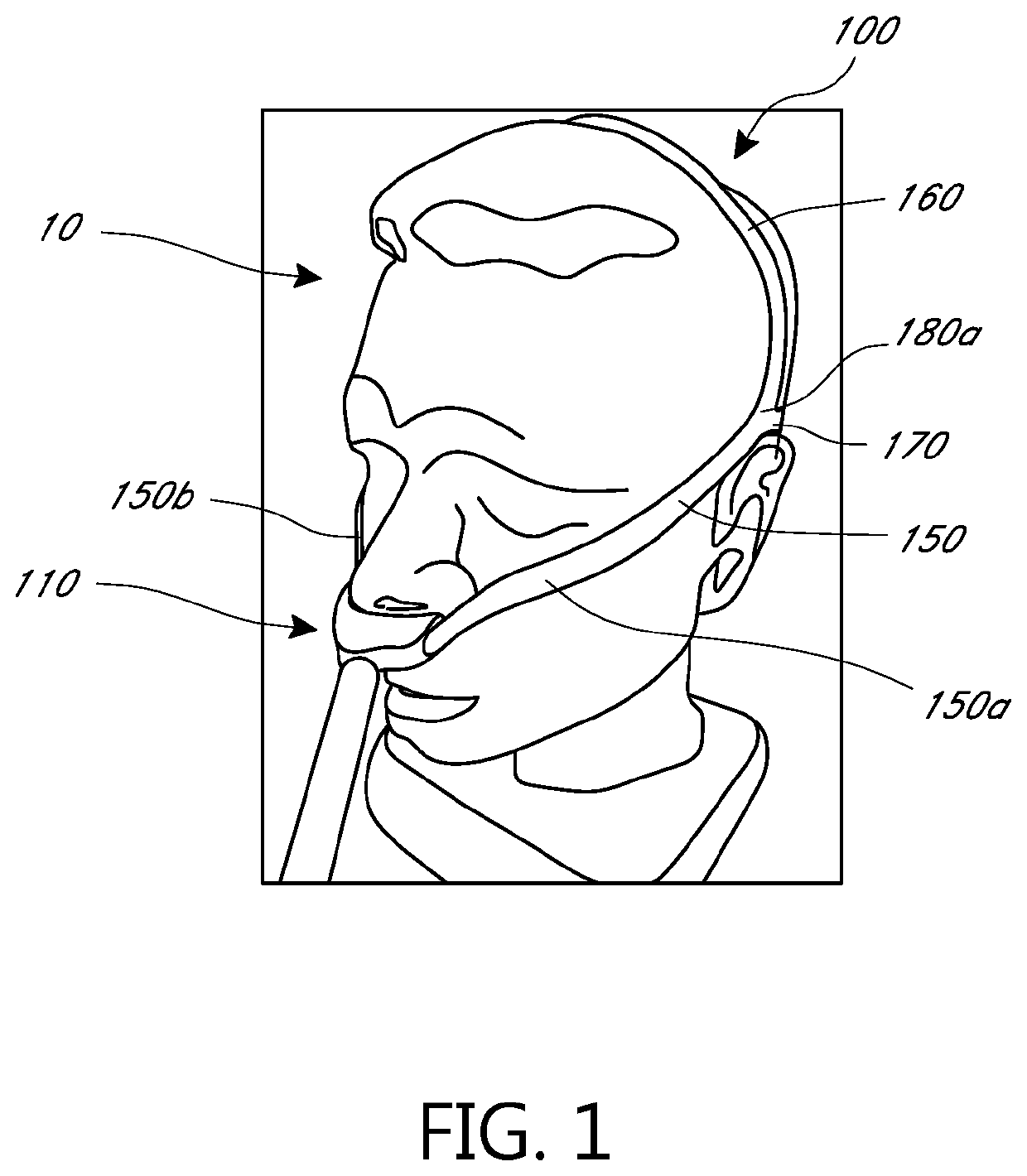 Nasal respiratory interface and adjustable headgear