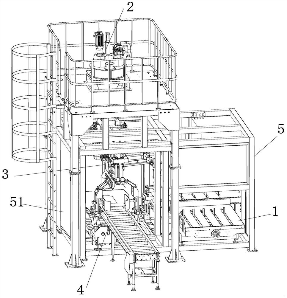 Novel automatic weighing and packaging machine