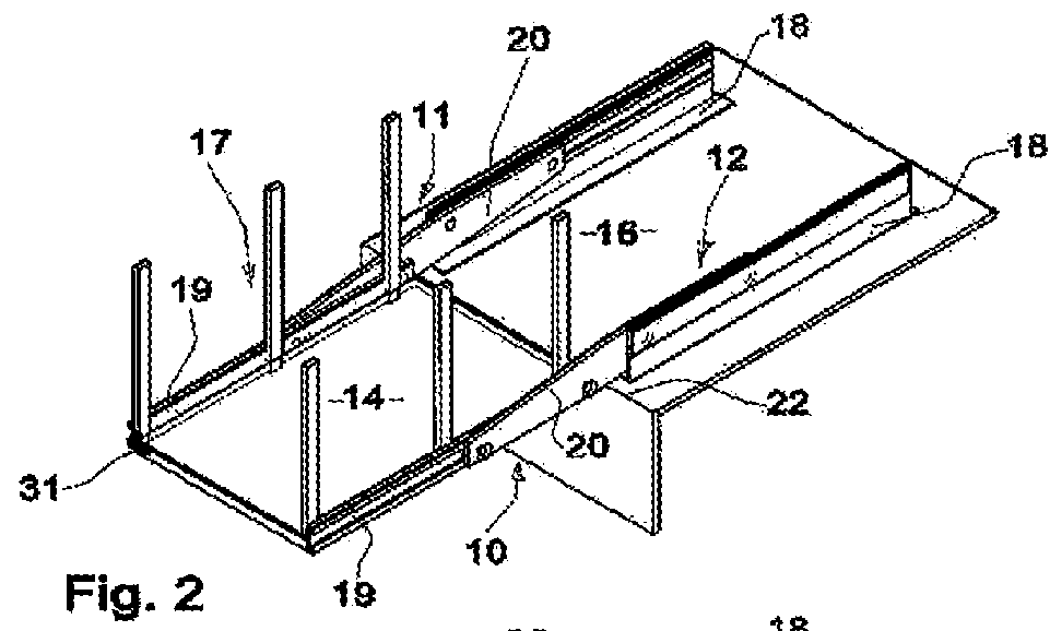 Elevating storage apparatus