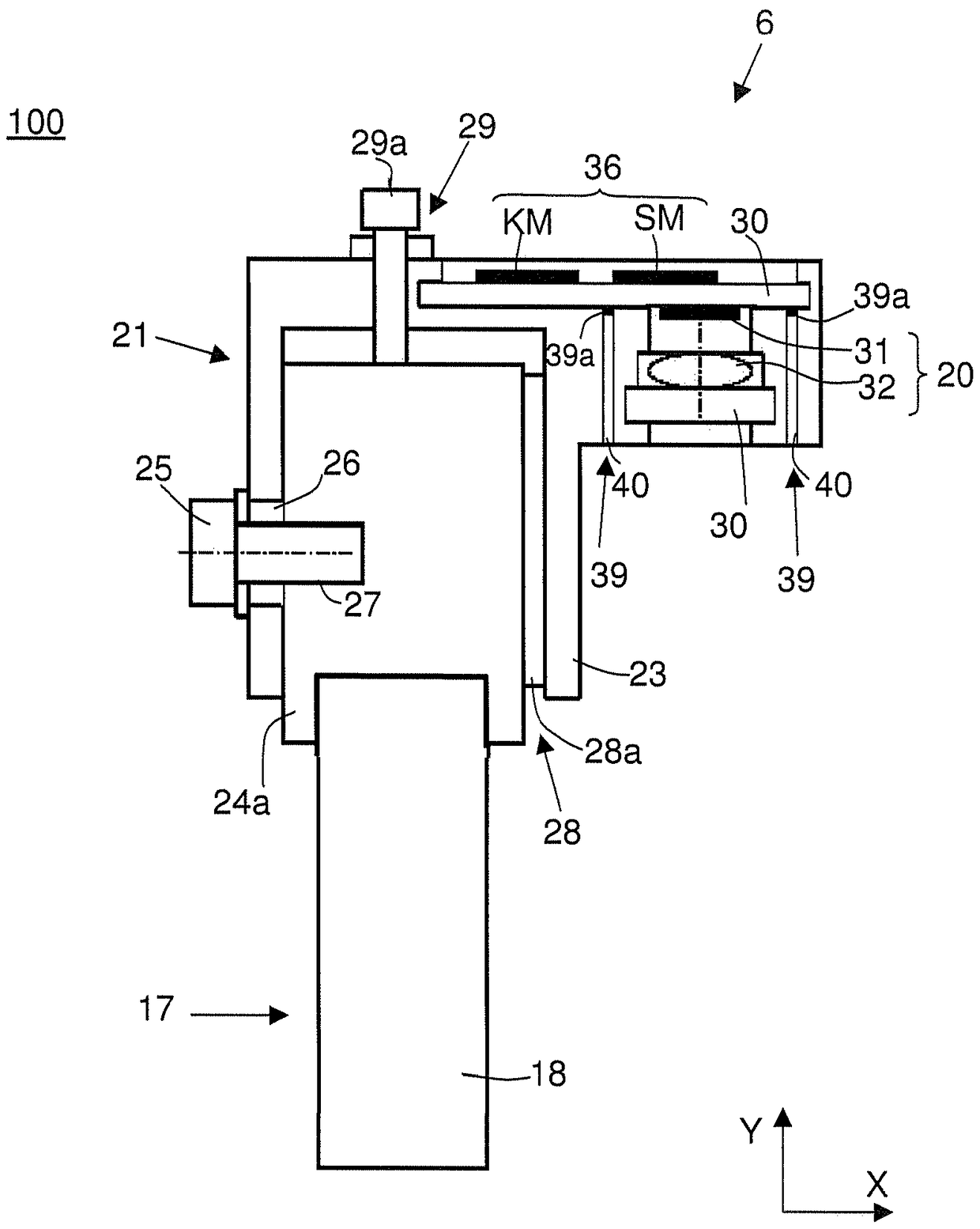 Monitoring device for loom, loom and monitoring method