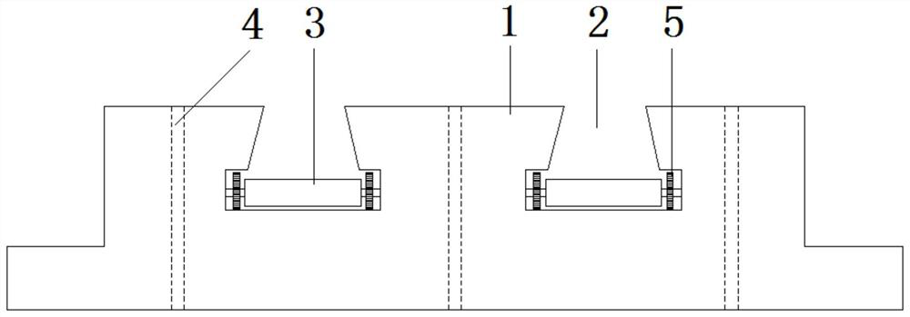 A track foundation for prefabricated light steel structure buildings