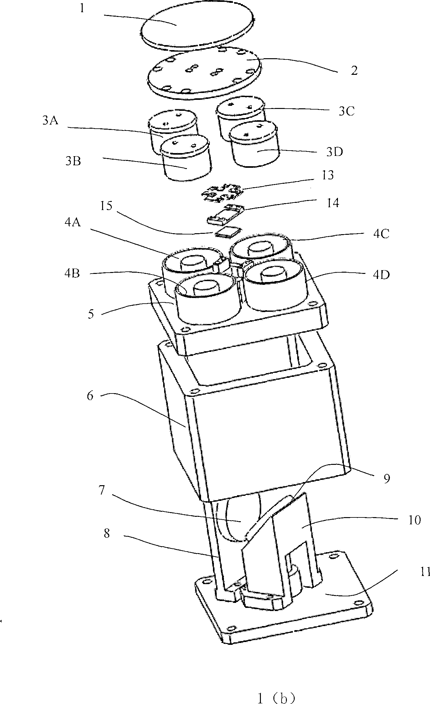 Split second control reflecting mirror