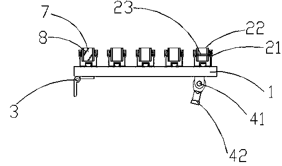 Unpowered roller conveying platform