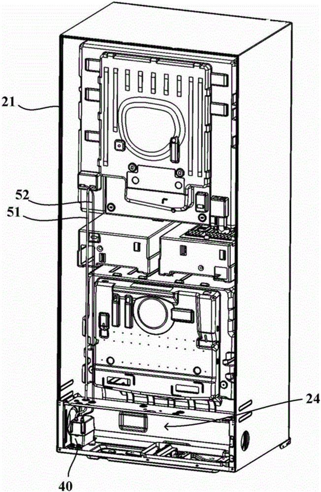 Refrigerating and freezing device