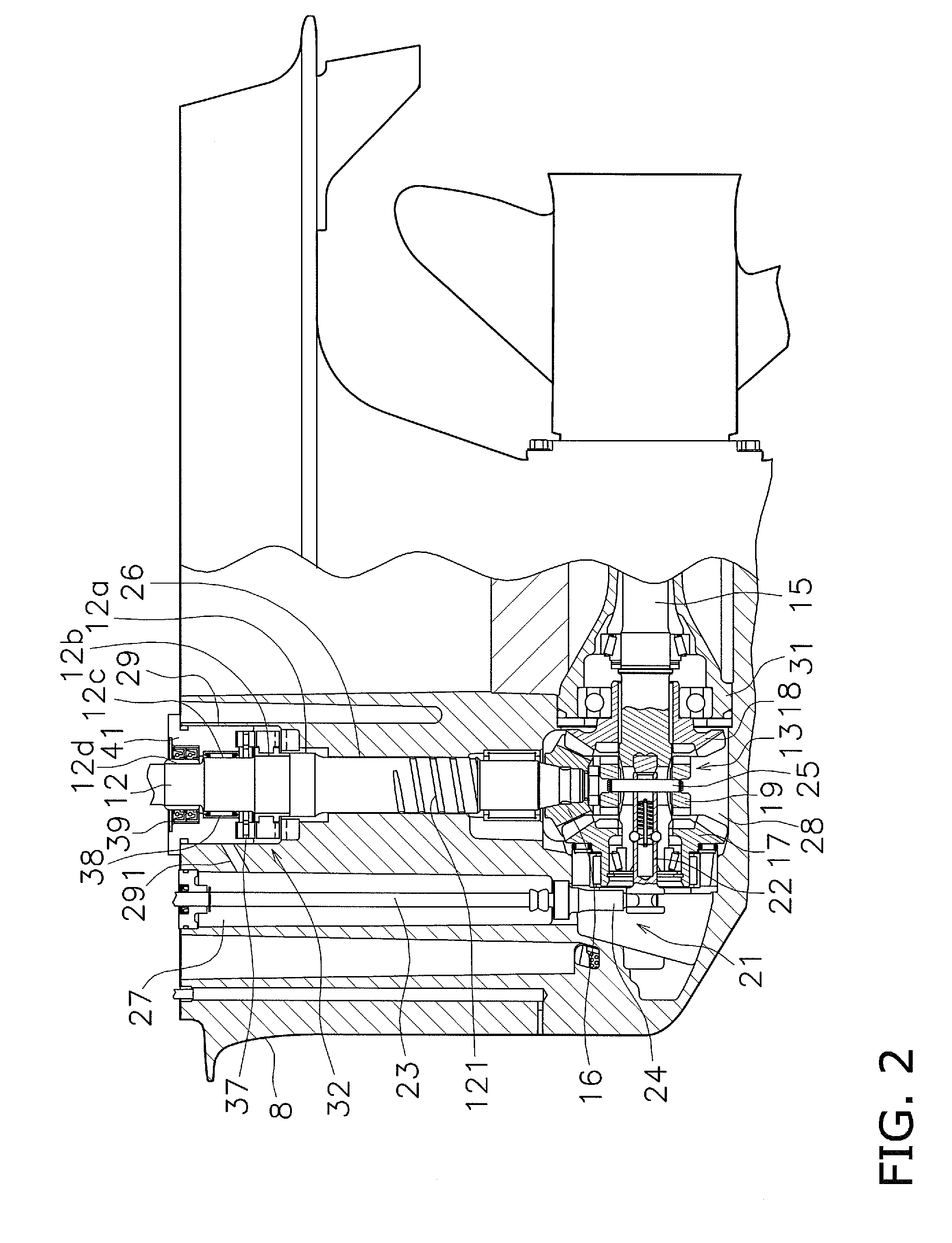 Marine propulsion device