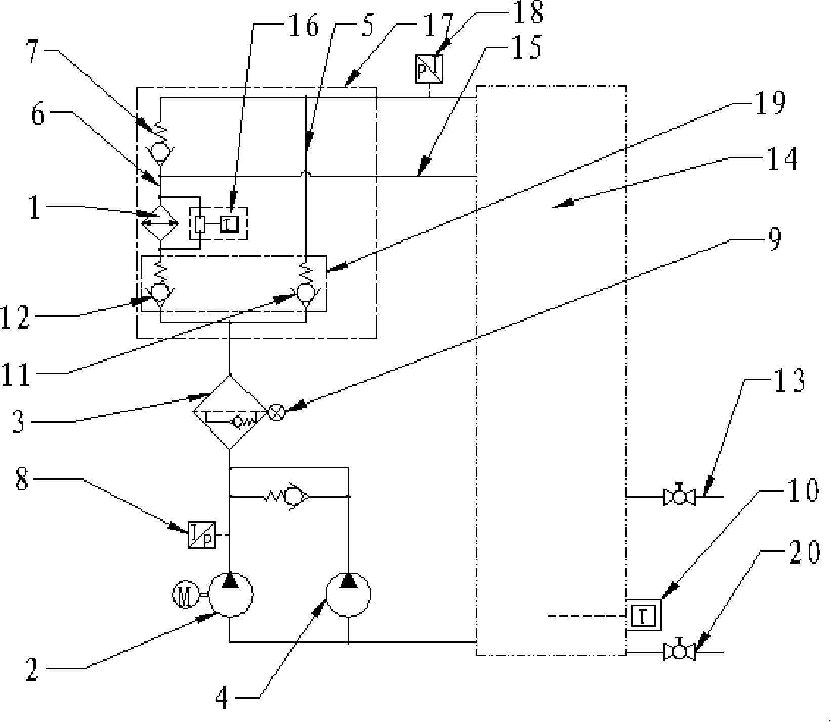 Low temperature wind-driven generator speed increasing engine oil lubrication system