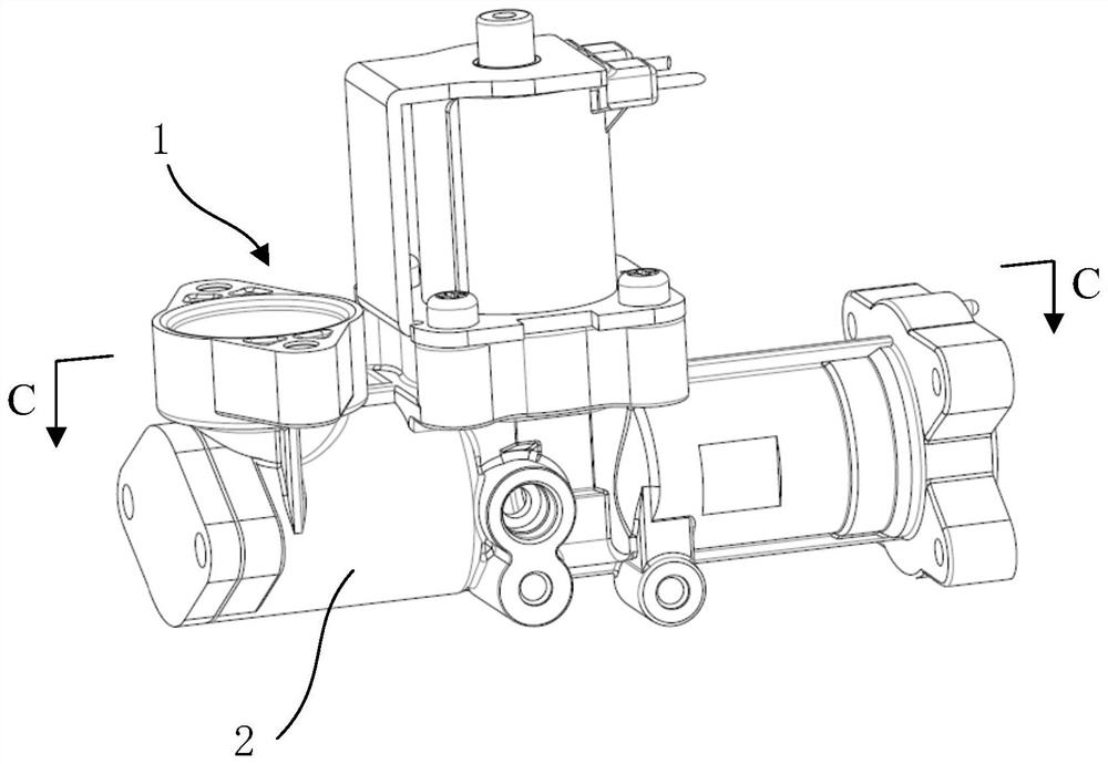 Waterway noise reduction device and water heater comprising same