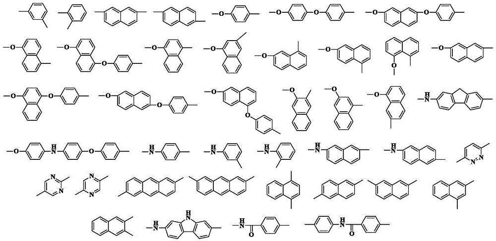 Novel functional triamine monomer containing carbazole structure and preparation method and application thereof