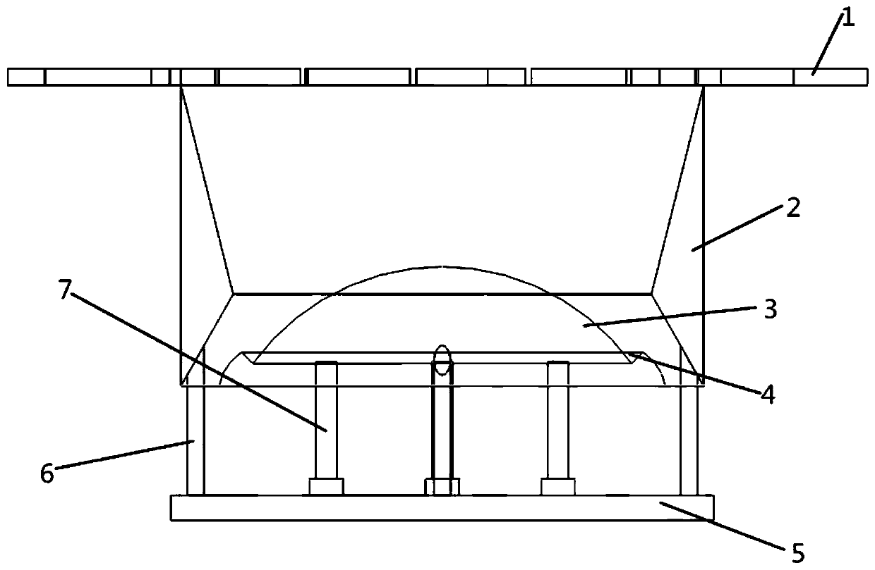 Multifunctional unmanned aerial vehicle parking stable charging platform and method