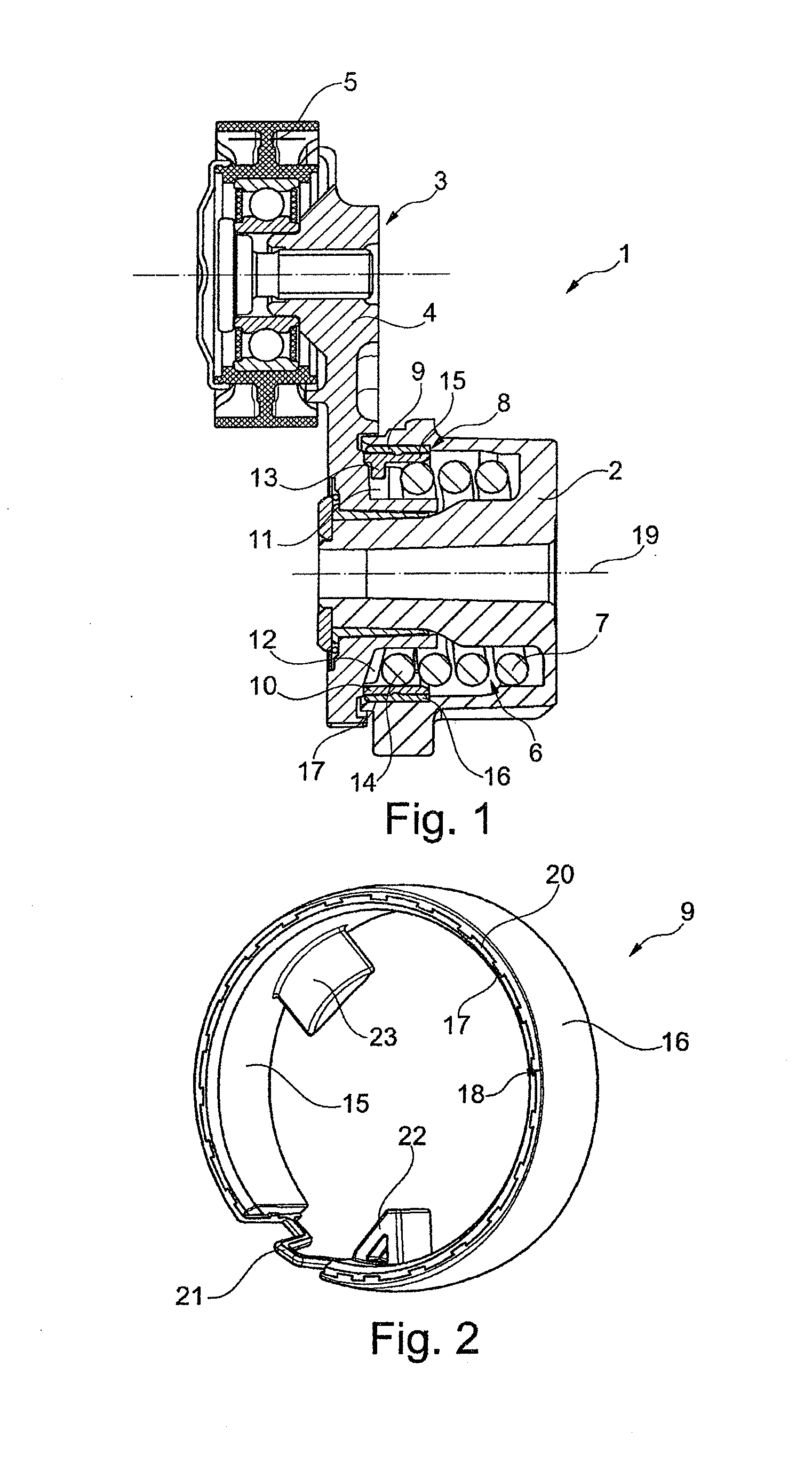 Traction mechanism drive having a vibration damper