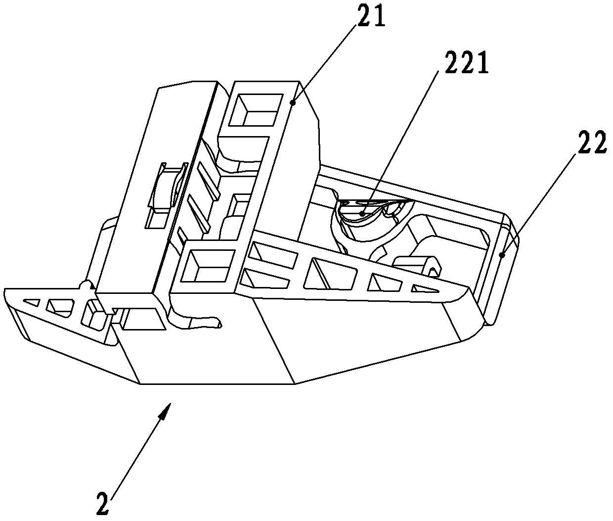 Electric glass lifter for vehicle