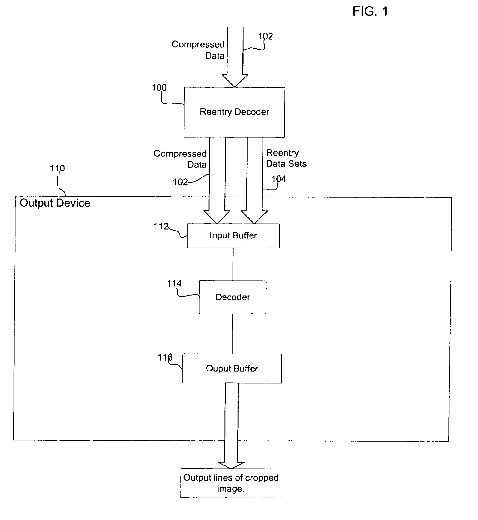 Method, system, and program for decoding a section from compressed data