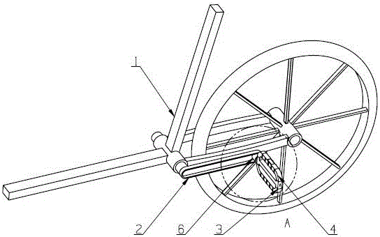 Bicycle pedal locking pedal for bicycle