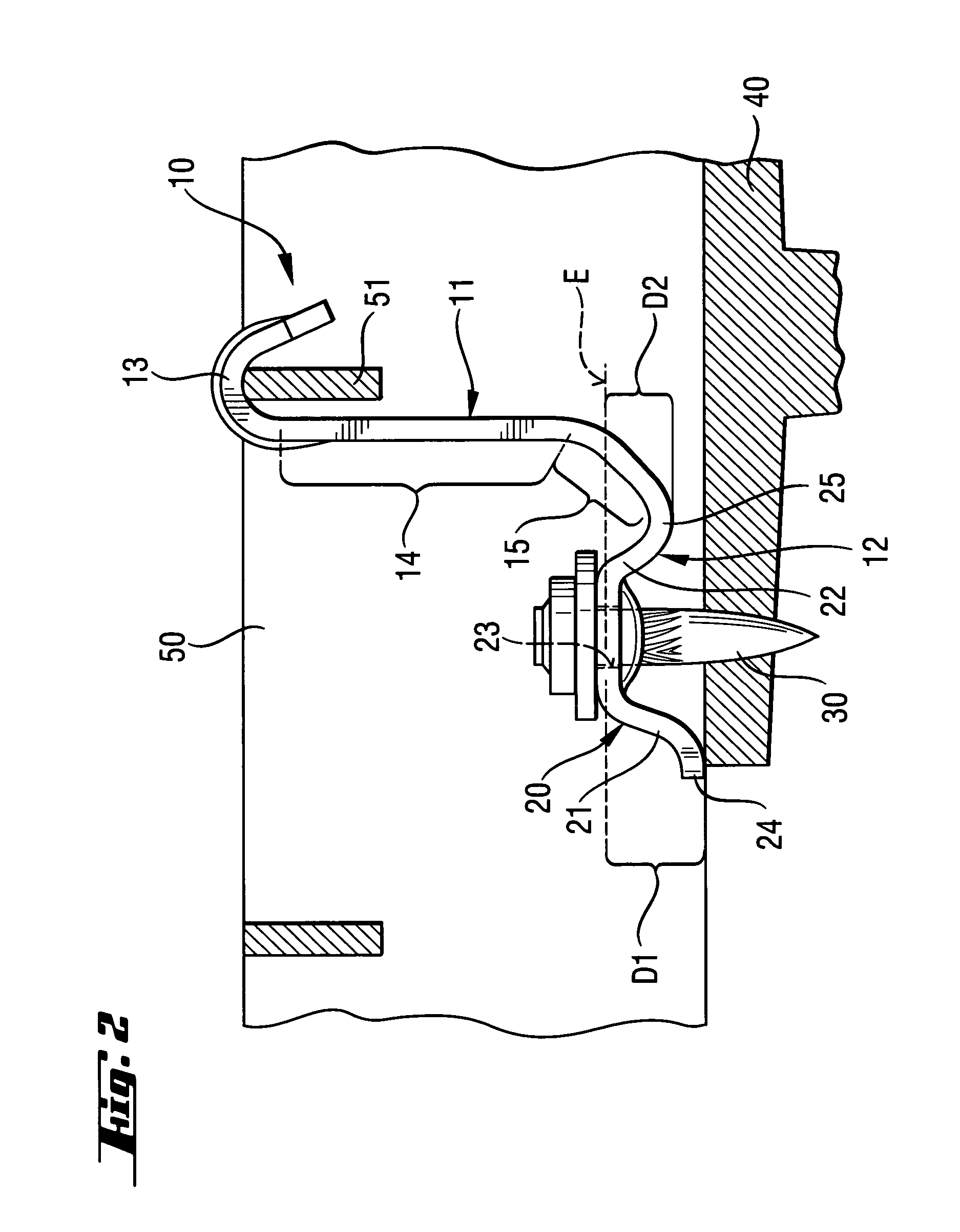 Grid-holding element