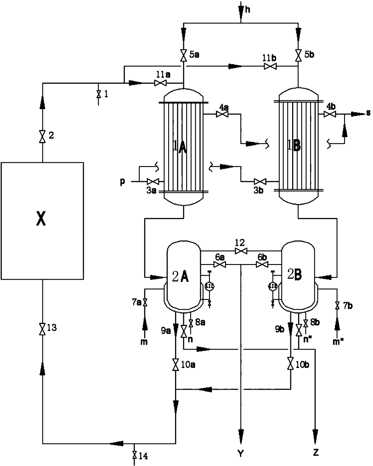 Cleaning device and technology for low-temperature methanol washing feed gas precooler