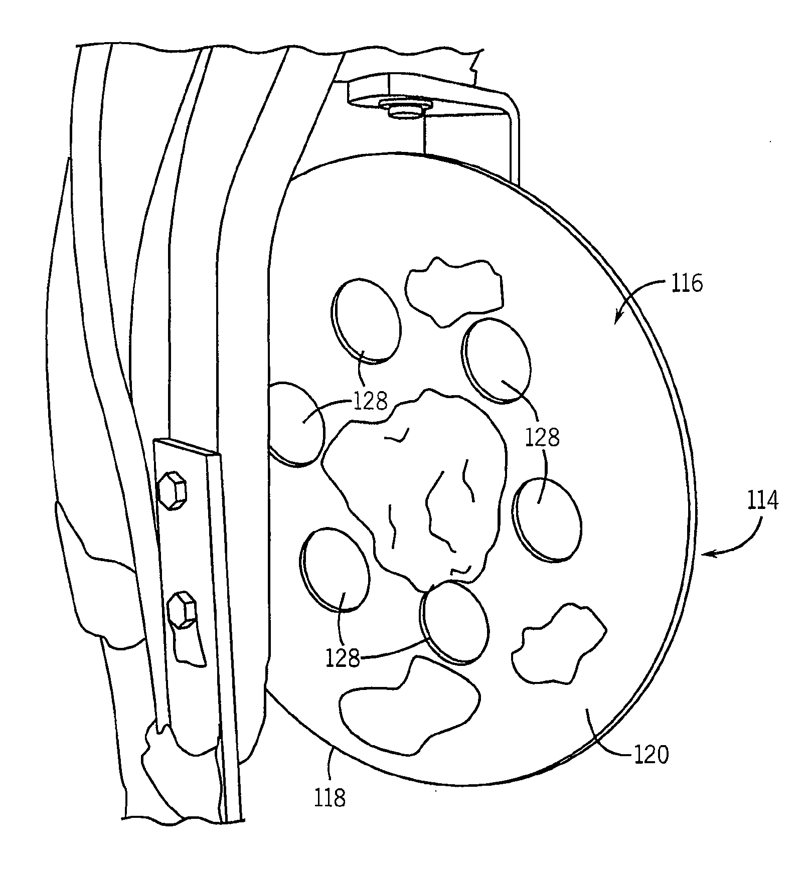 Strip-Till No Build-Up Berm Builder Blade For Strip-Till Farm Implement