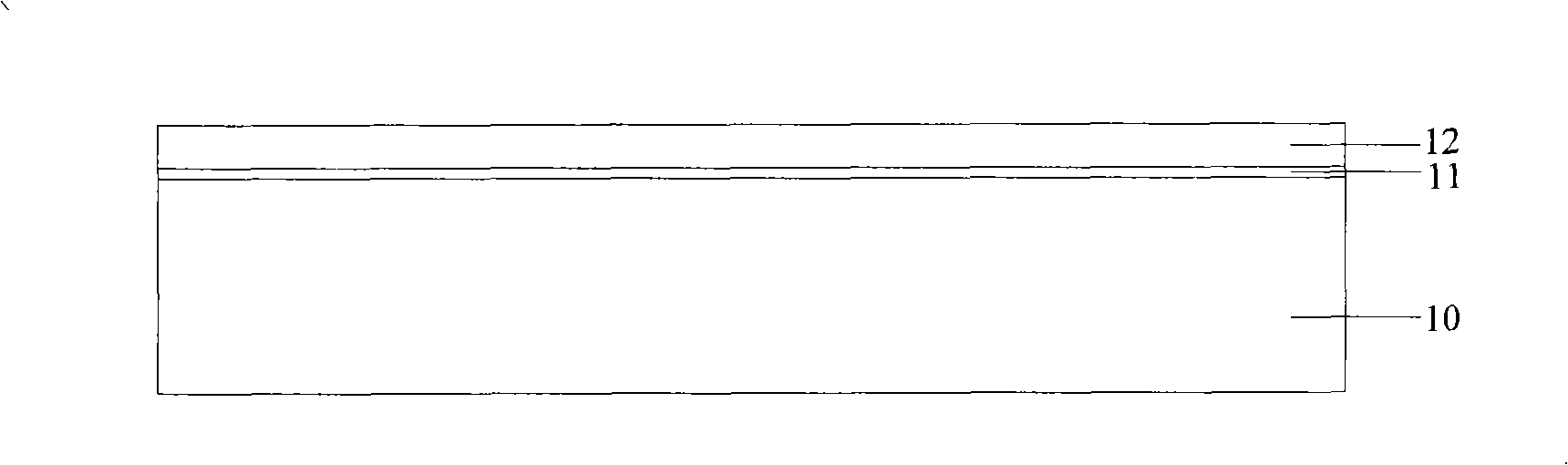 Isolation structure of shallow plough groove and manufacturing method thereof