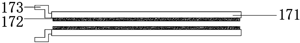 Textile fabric hanging and drying device