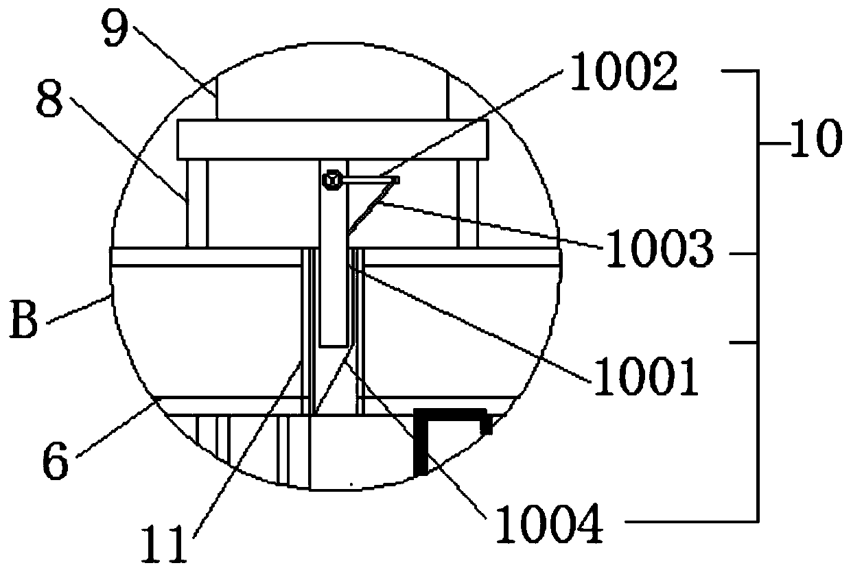 Water-saving type intelligent control concrete prefabricated piece manufacturing device