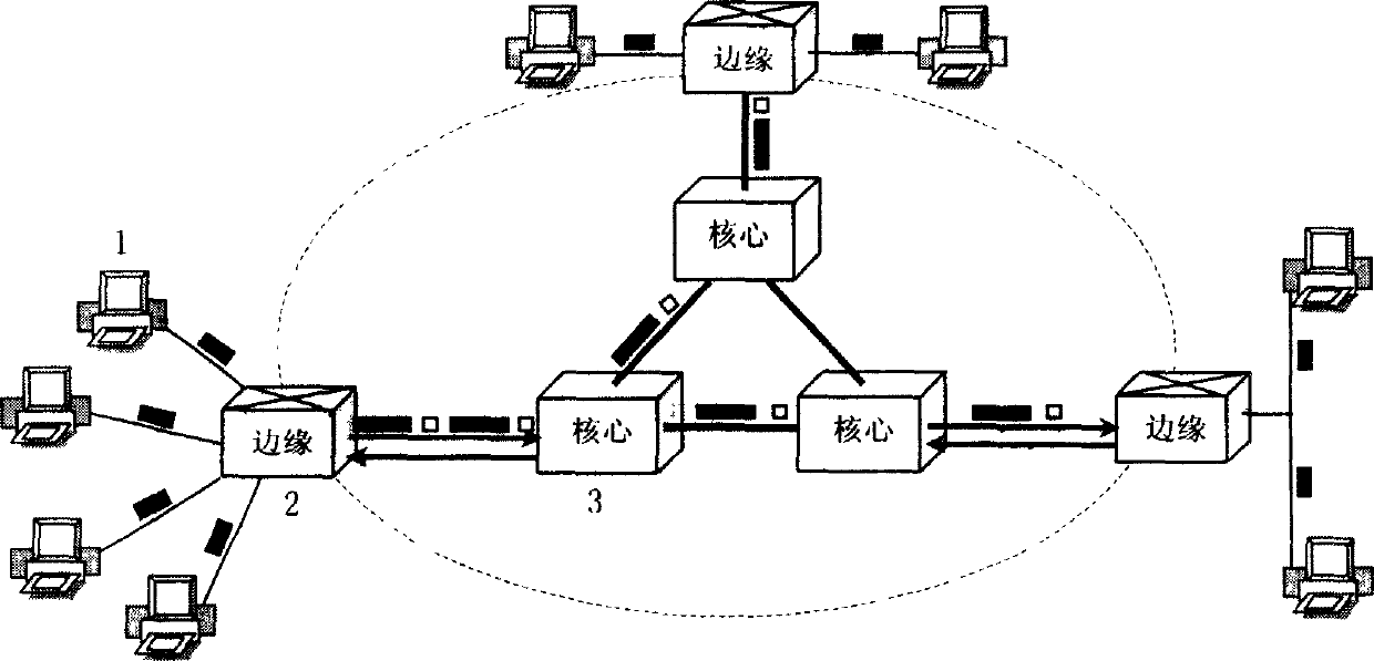 Optical label switching structure supporting blocking mode and multiplexing control