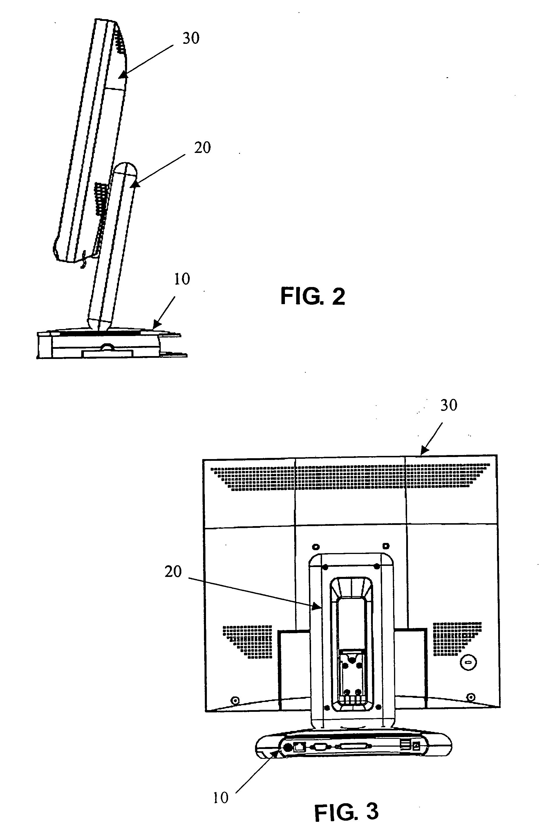 Terminal computer display assembly