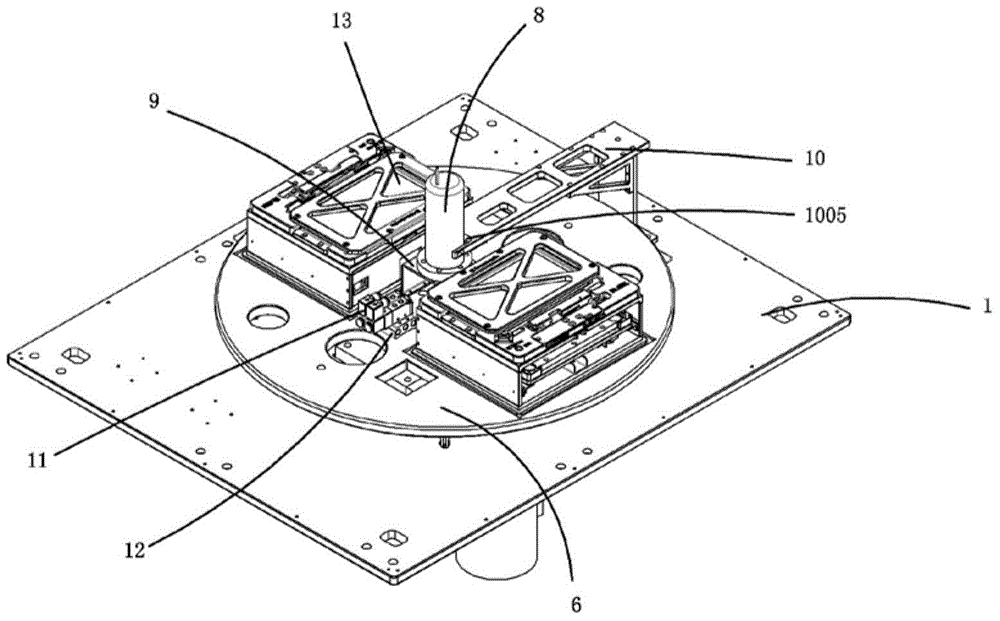 Rotating disc mechanism