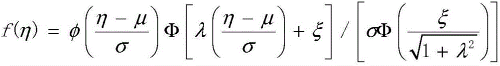 Online prediction method for remaining life of electromechanical equipment under situation of two-stage degradation