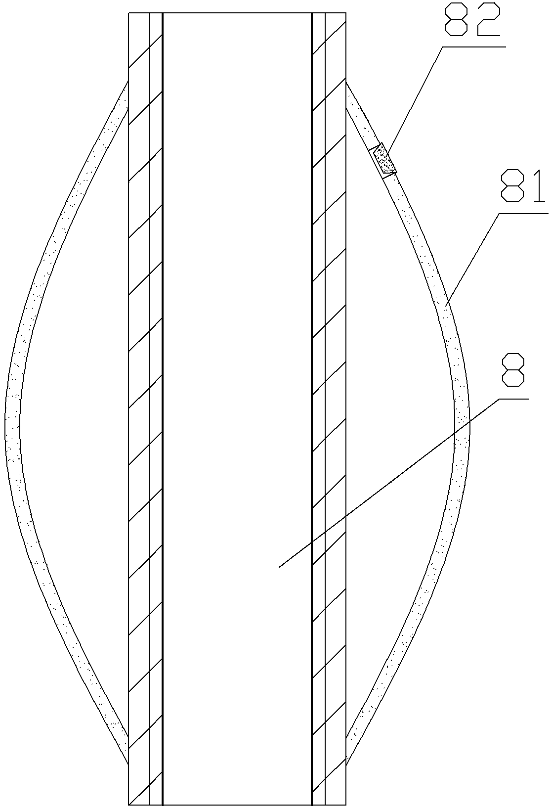 Fixing and sealing device for watertightness and airtightness detection table