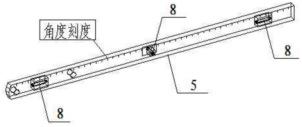 Novel instrument for measuring gradient of steel column