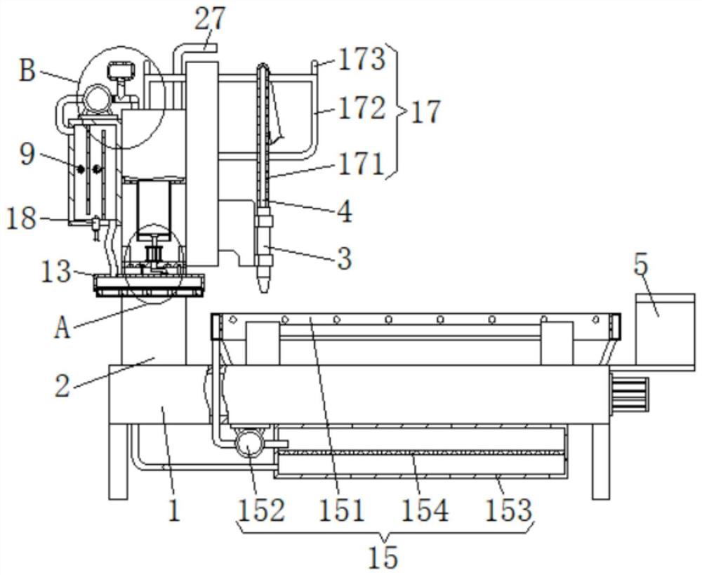 Full-automatic device for terminal processing based on electronic connectors and connectors