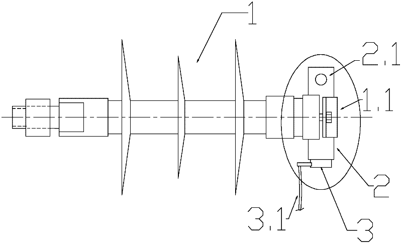 Electrically charged isolator